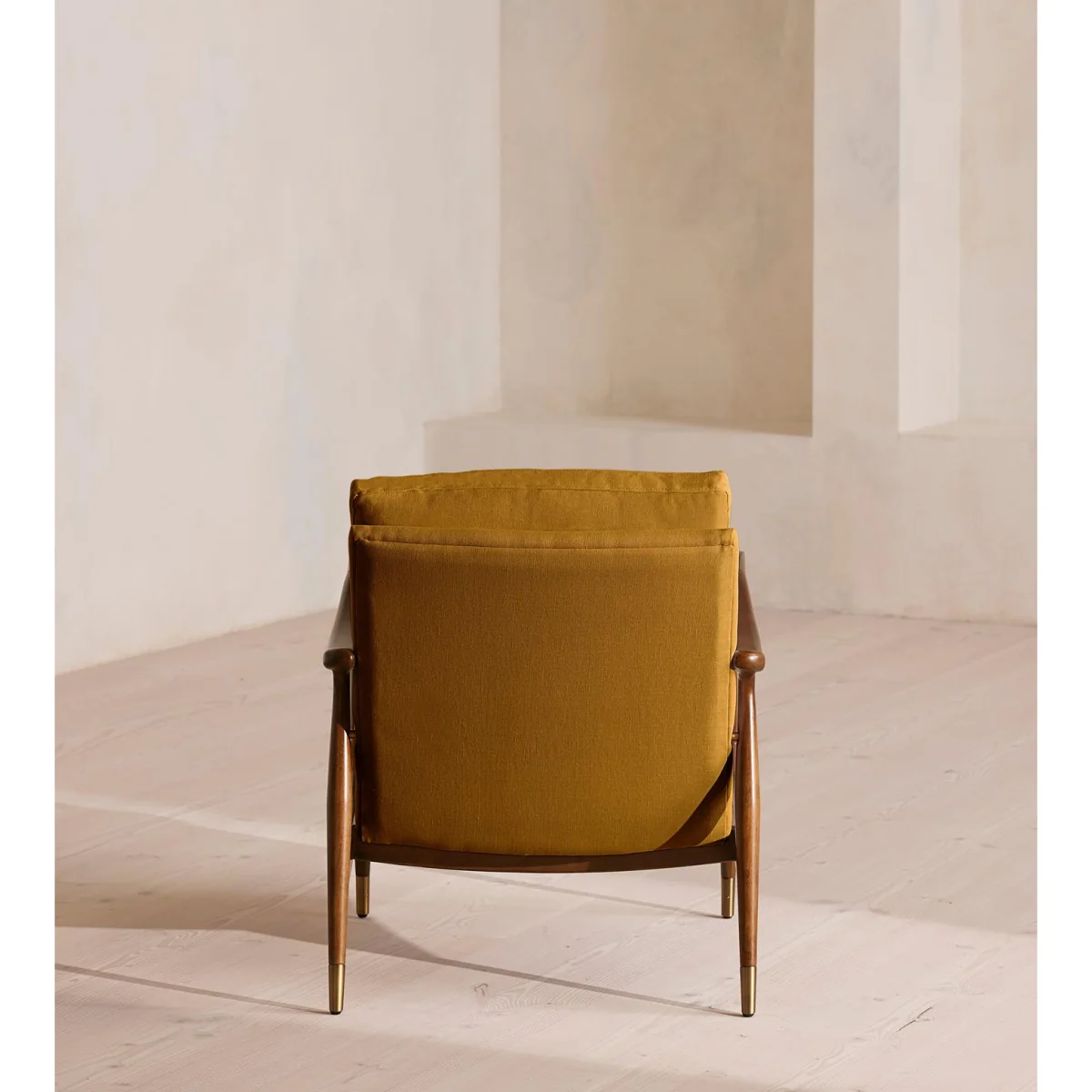 Theodore Armchair, Linen, Turmeric, UK – image 5