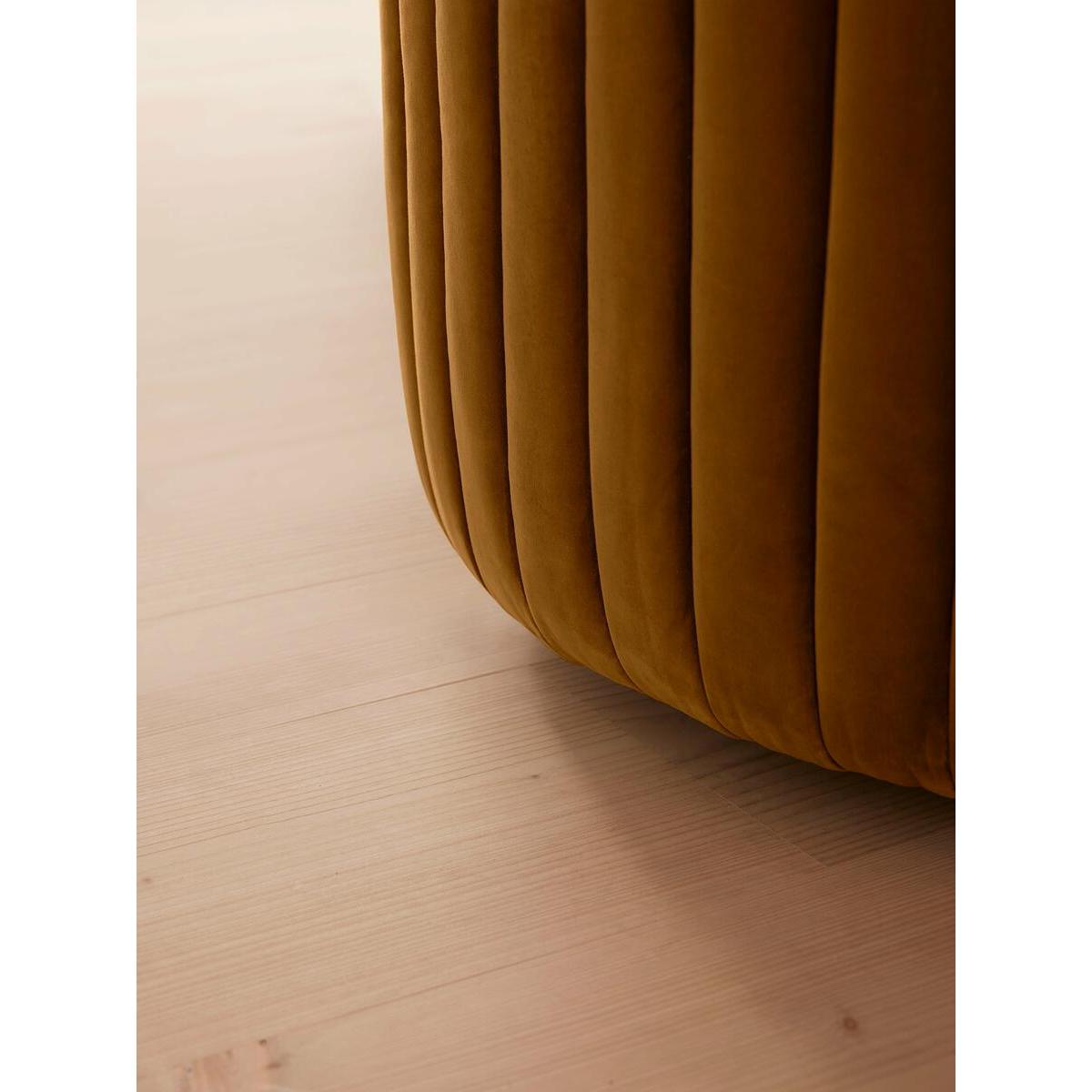 Vivienne Armchair, Velvet, Mustard – image 6