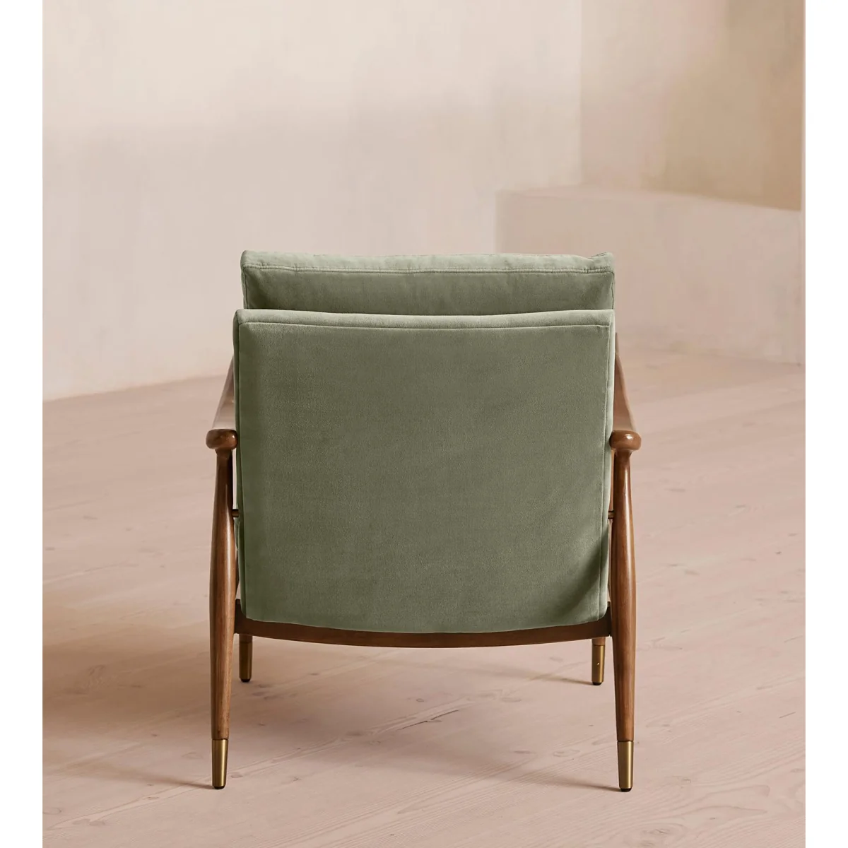 Theodore Armchair, Velvet, Seafoam, UK – image 4