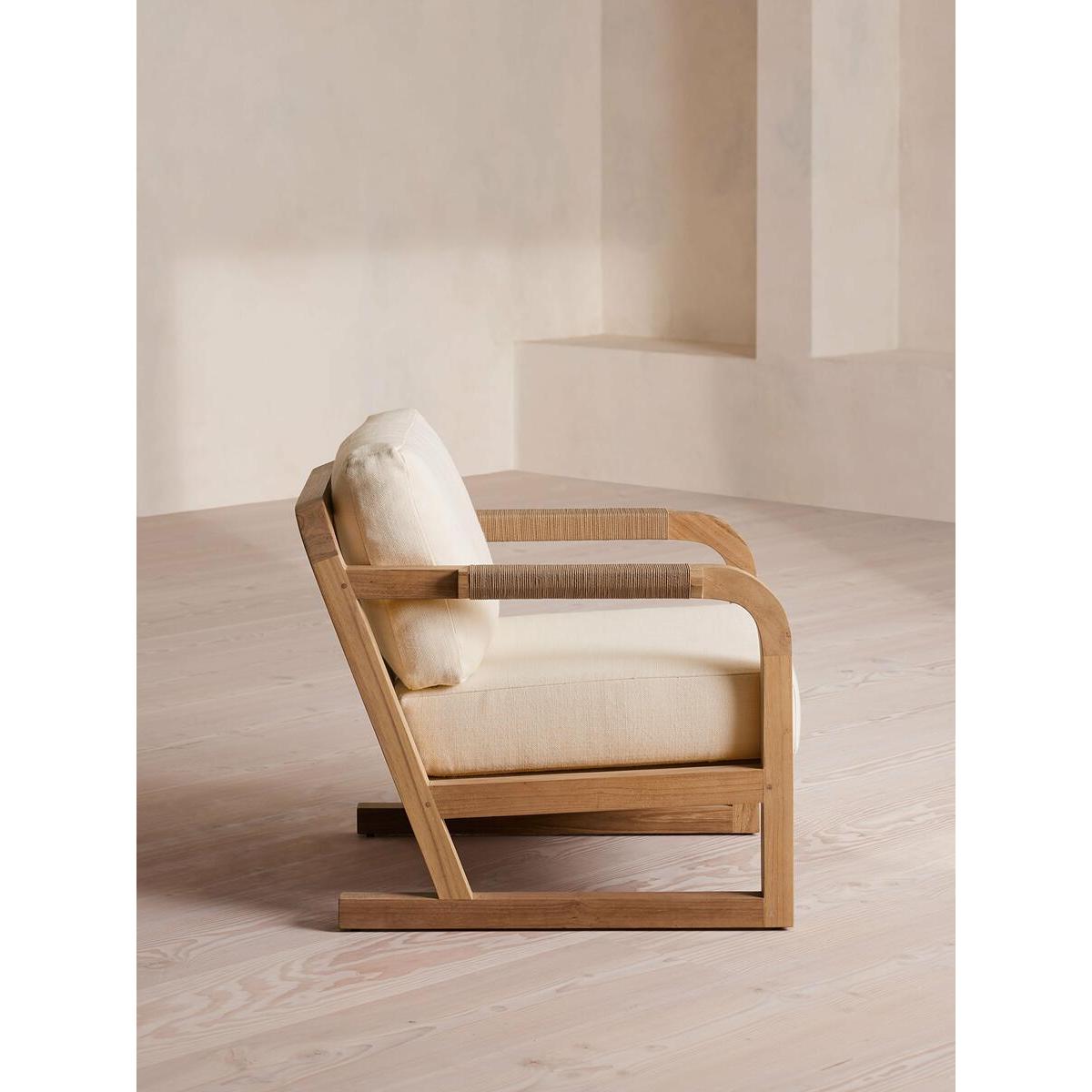 Farmhouse Armchair, Maria Flora Zagora, Natural, UK – image 3