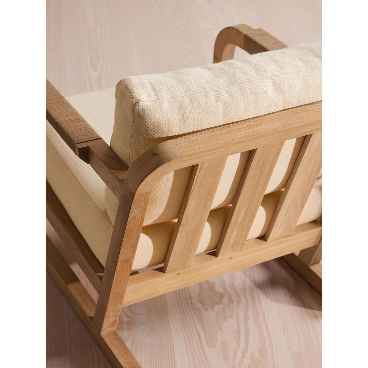 Farmhouse Armchair, Maria Flora Zagora, Natural, UK – image 5