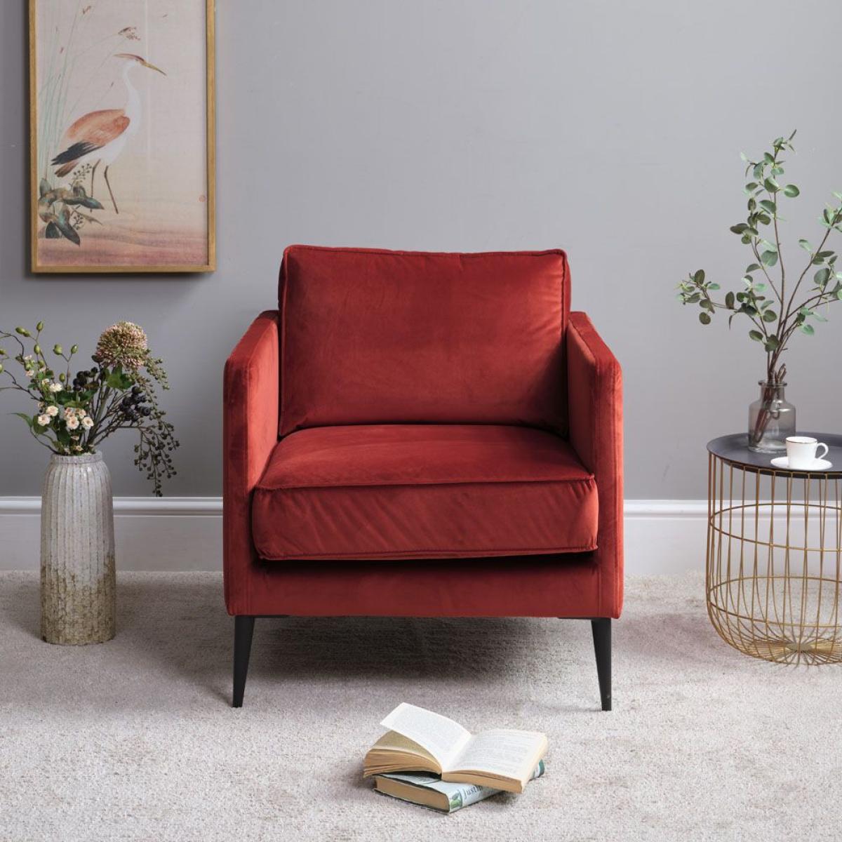 Henry Accent Chair - Sunset Velvet – image 2