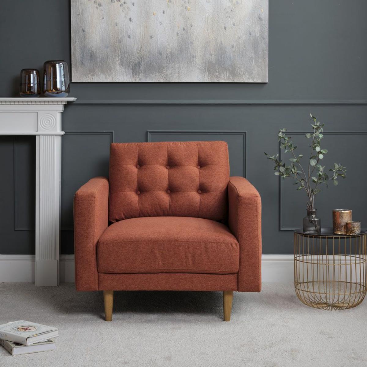 Arnie Armchair - Terracotta – image 2