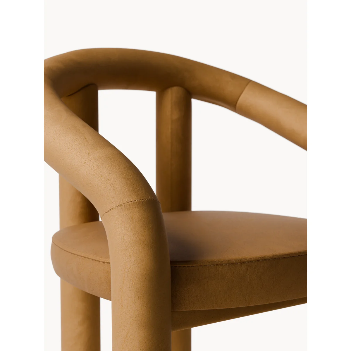 Velvet Arm Chair Calan – image 5