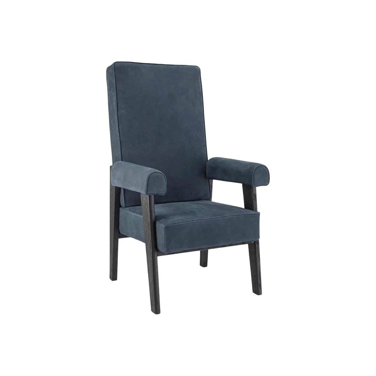 Upholstered Leather Armchair Milo – image 1
