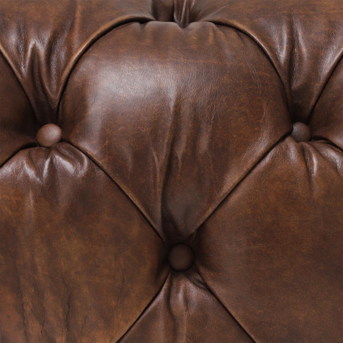 Asquith Leather 2.5 Seater Chesterfield Sofa – image 6