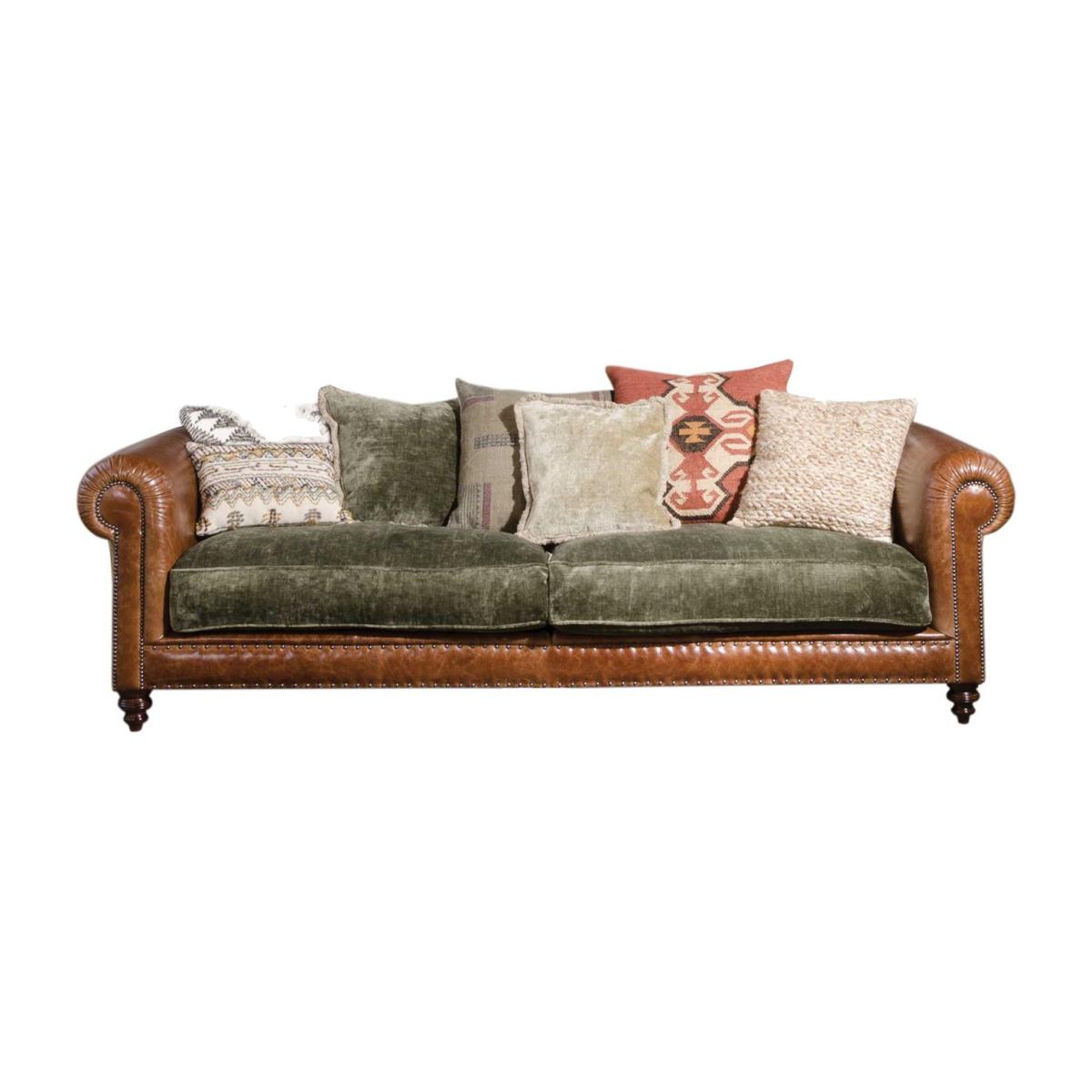 Constable Midi Sofa, Brown Leather | Barker & Stonehouse