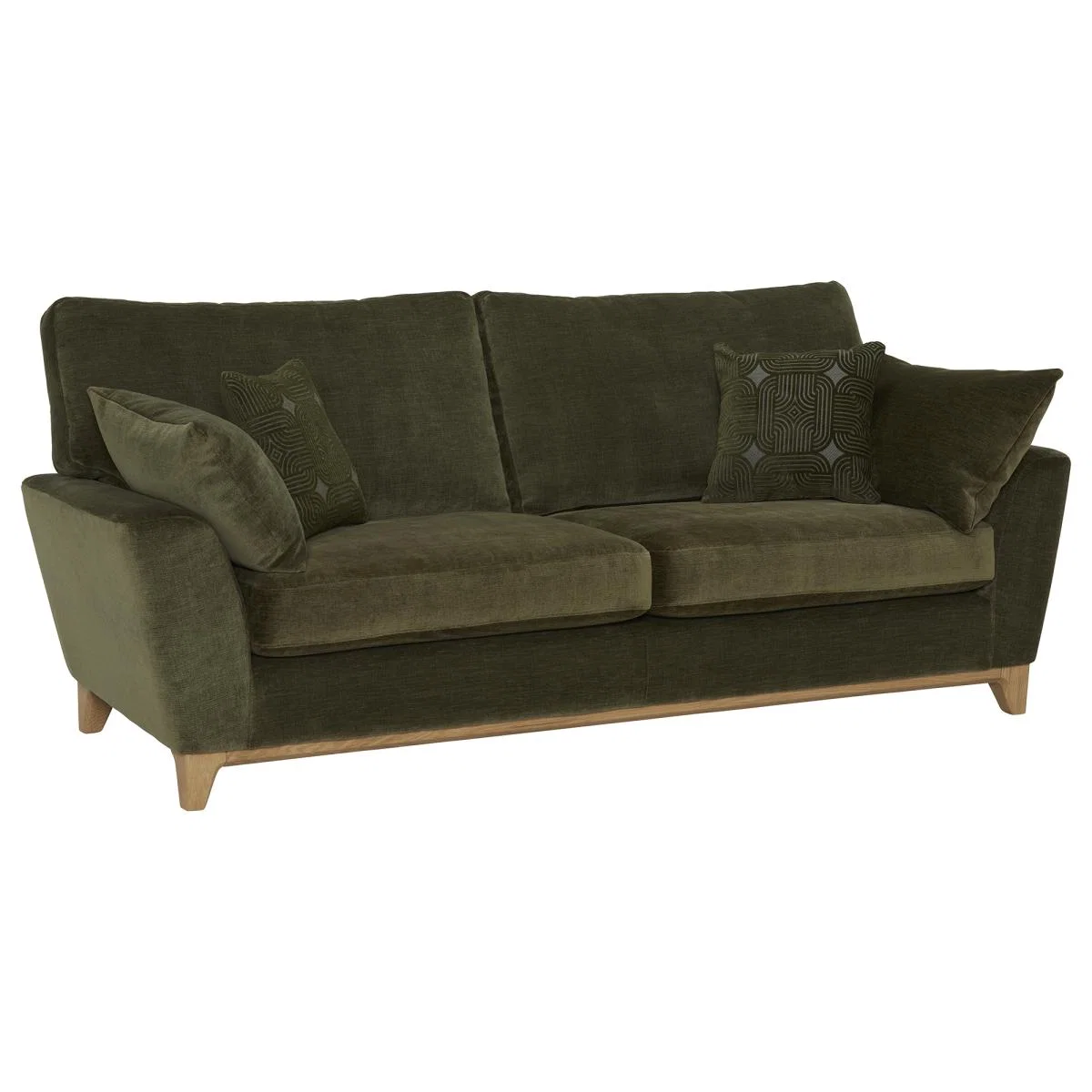 Ercol Novara Grand Sofa, Green Fabric | Barker & Stonehouse – image 2