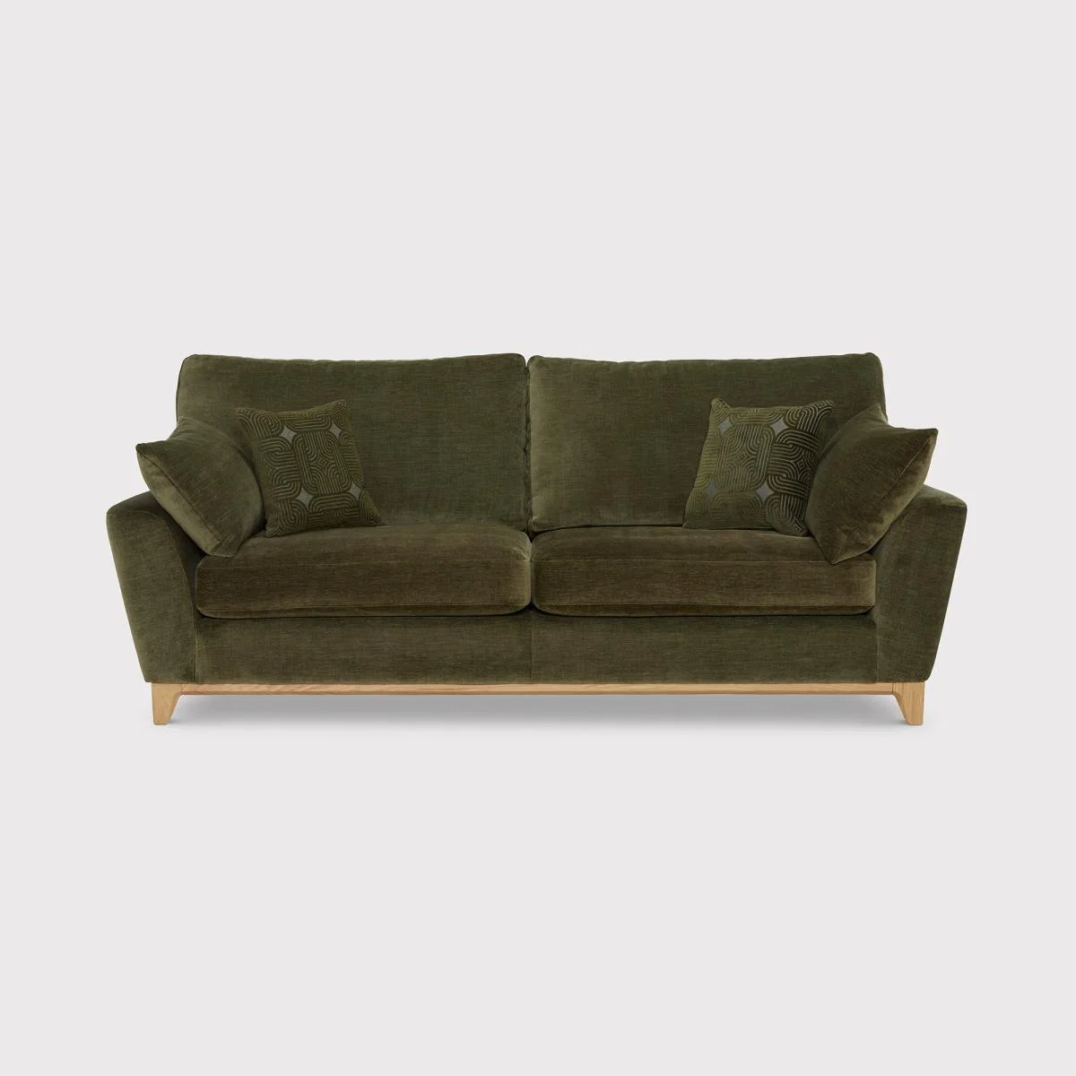 Ercol Novara Grand Sofa, Green Fabric | Barker & Stonehouse – image 1