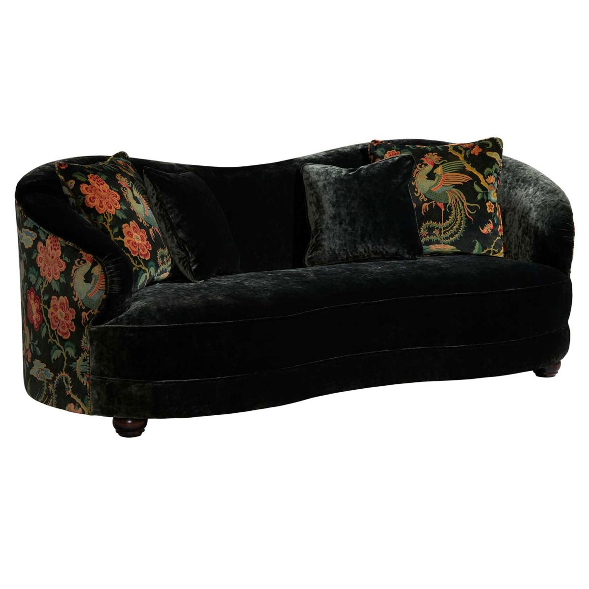 Agatha Midi Sofa, Green Fabric | Barker & Stonehouse – image 2