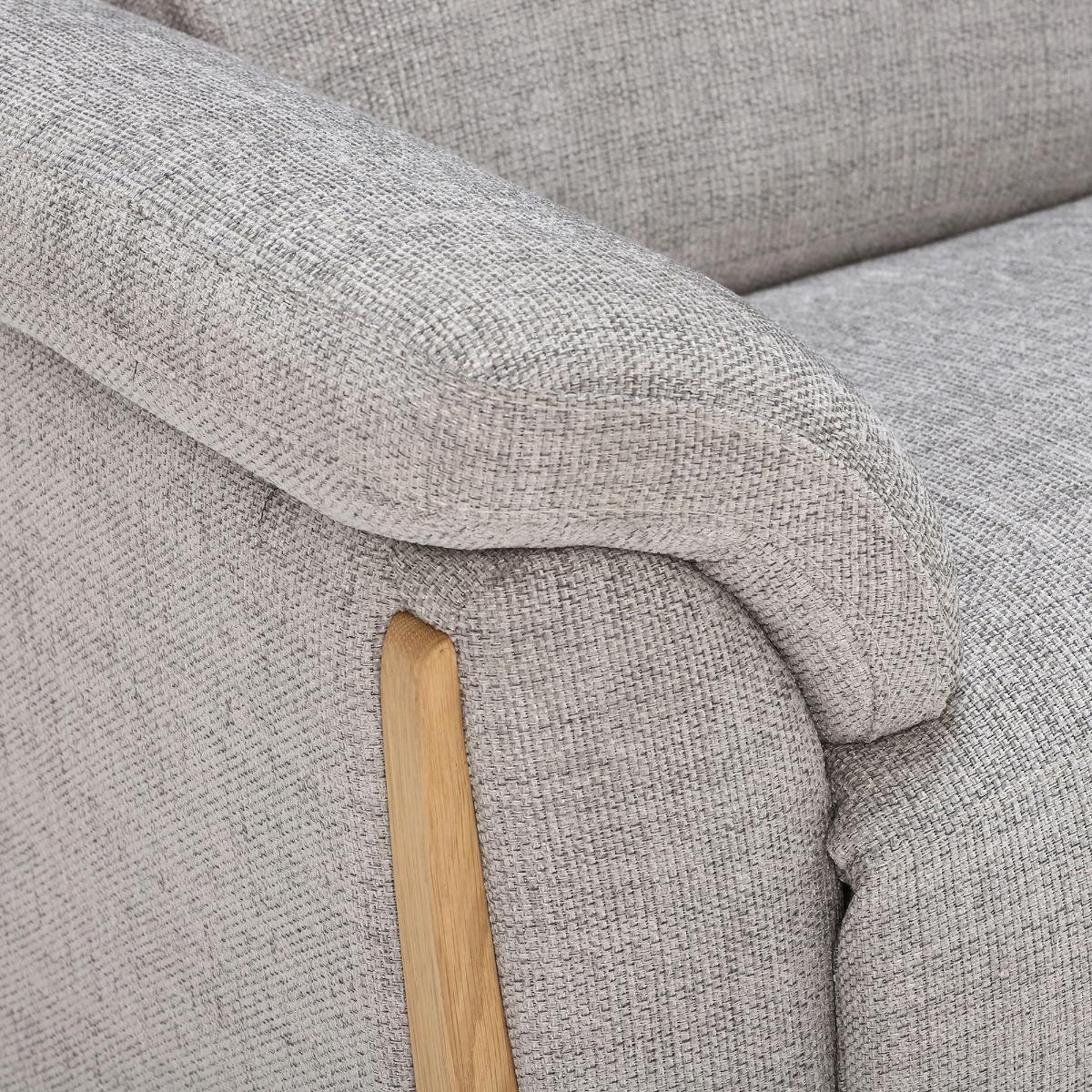 Ercol Enna Medium Sofa, Grey Fabric | Barker & Stonehouse – image 4