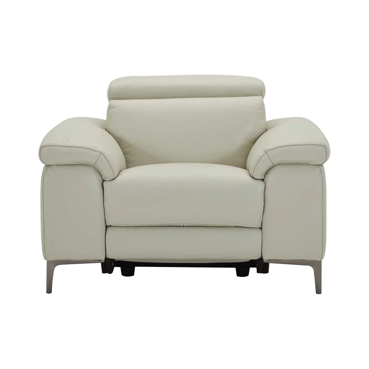 Paolo Recliner Chair With Electric Recliner Headrest Recliner Sofa, Grey | Barker & Stonehouse – image 2