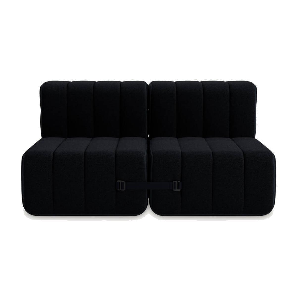 Black Curt Sofa System 4 Modules - Sera