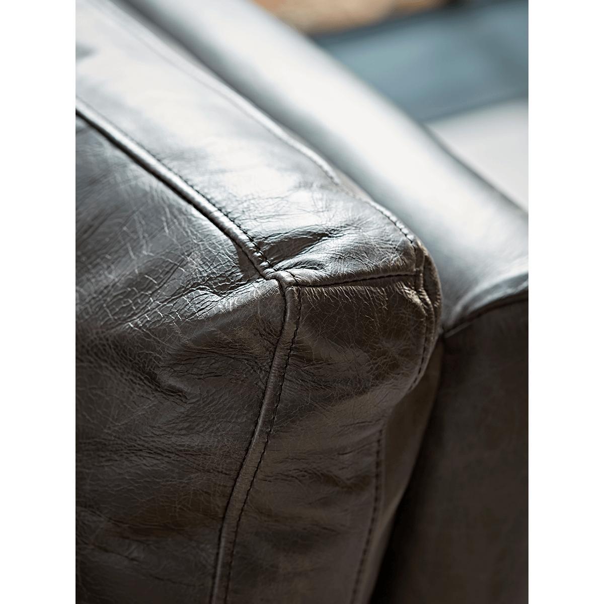 Tetbury Leather Sofa - Black – image 4