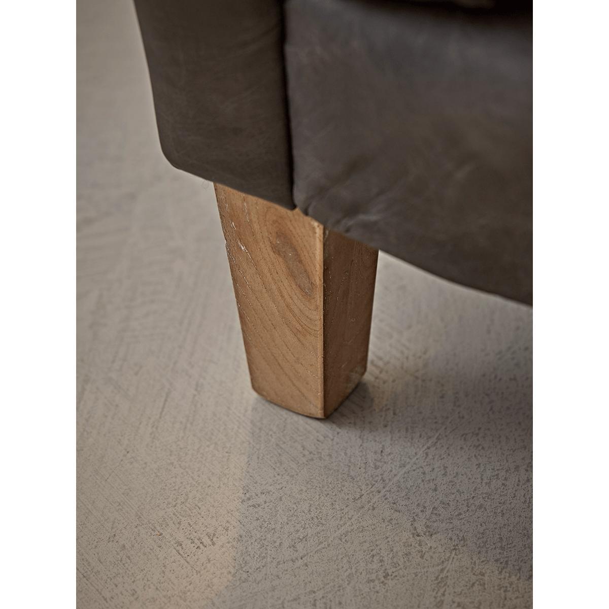 Tetbury Leather Sofa - Black – image 6