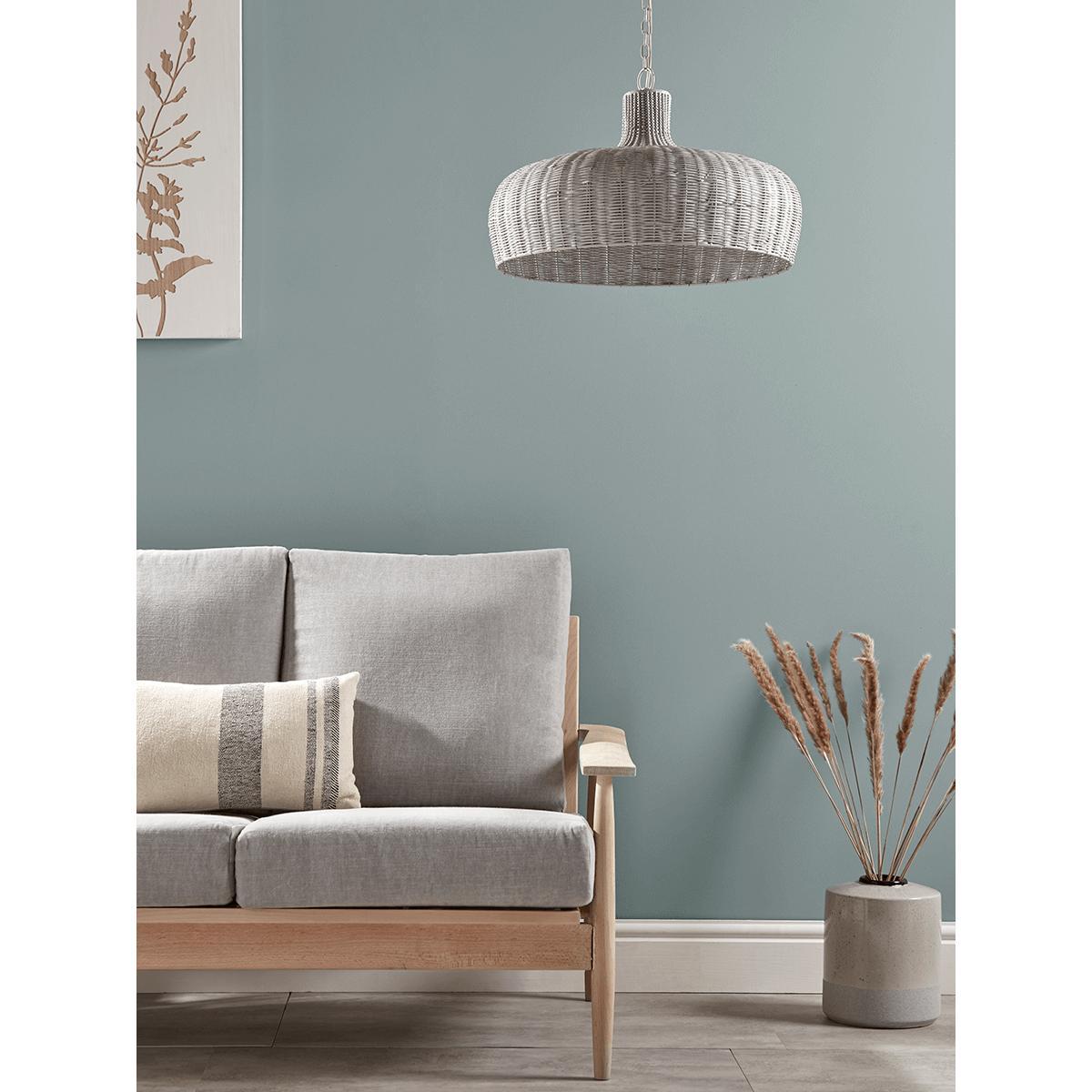 Beech Spindleback Sofa - Soft Grey – image 2