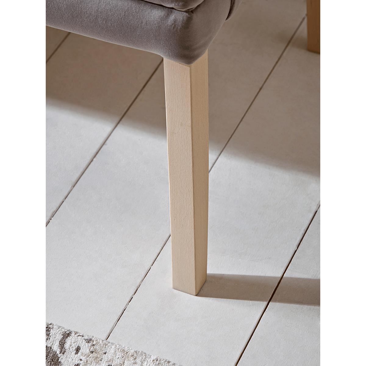 Lisbet Occasional Sofa - Grey Velvet – image 3