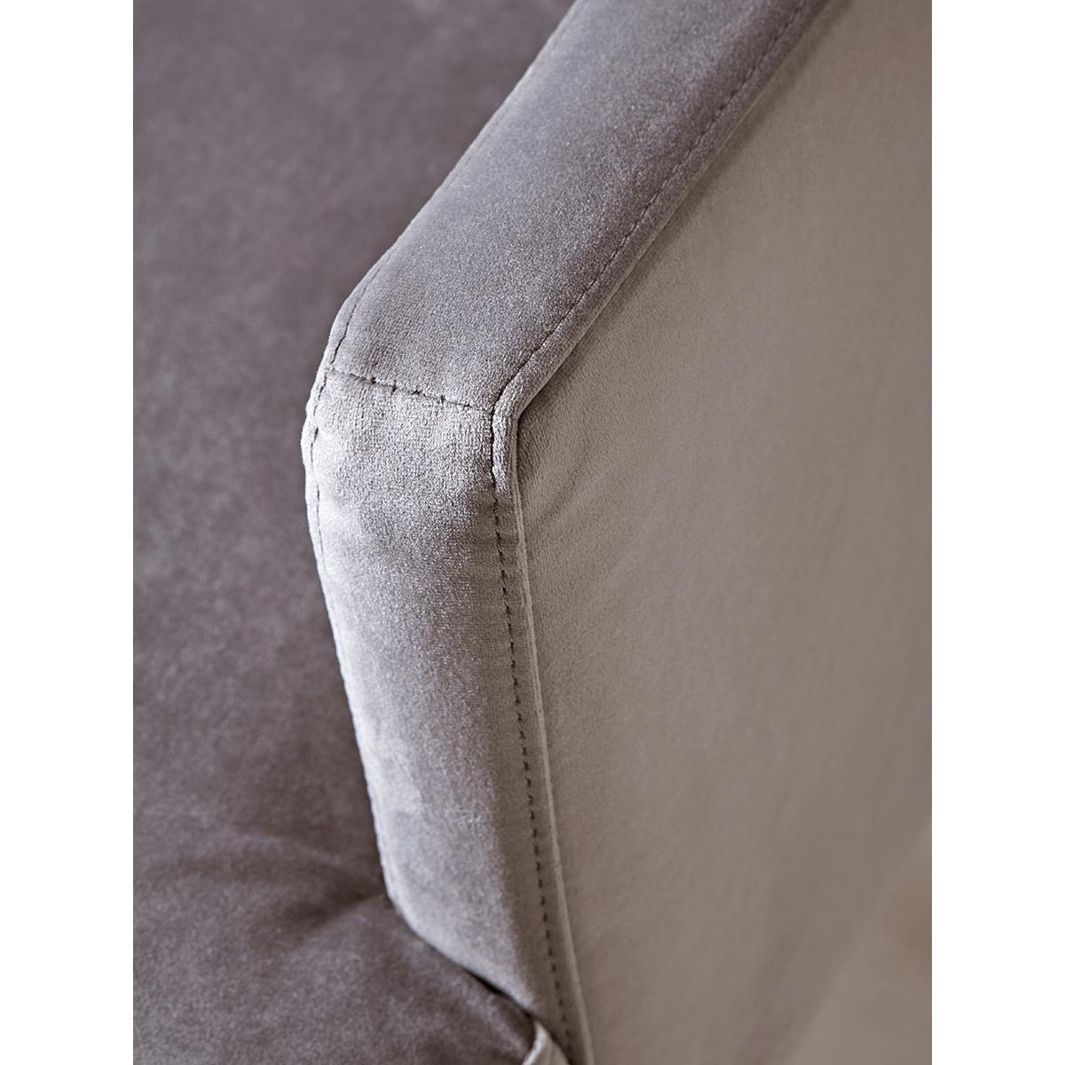 Lisbet Occasional Sofa - Grey Velvet – image 5