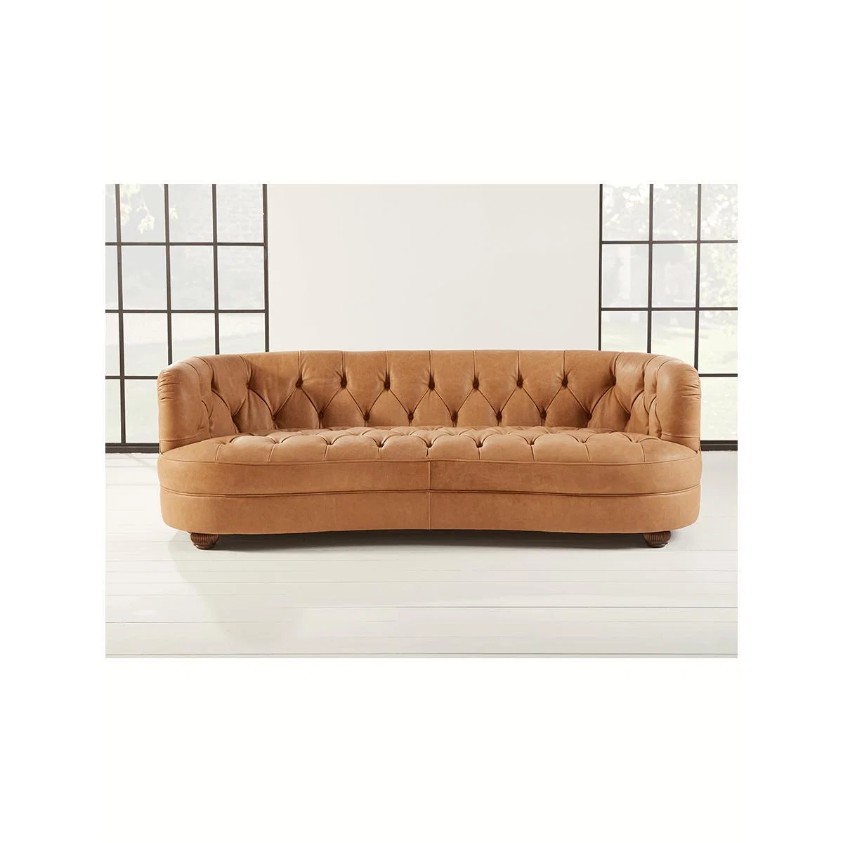 NEW Knightsbridge Leather Sofa – image 2