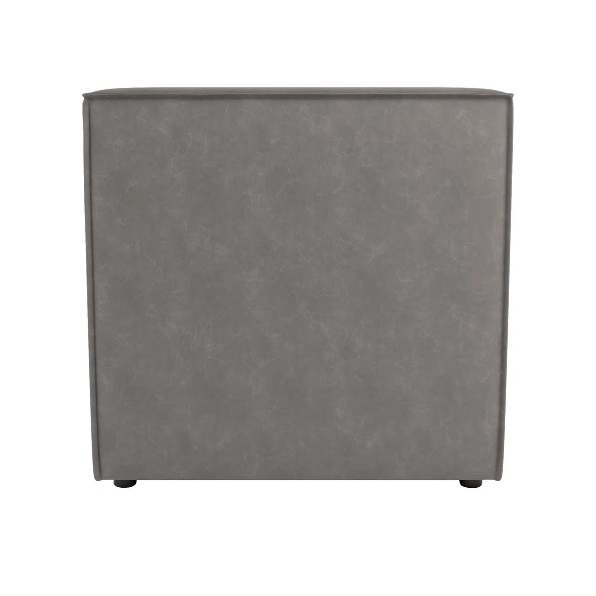 Modular Arne Faux Leather Armless Piece Grey – image 5