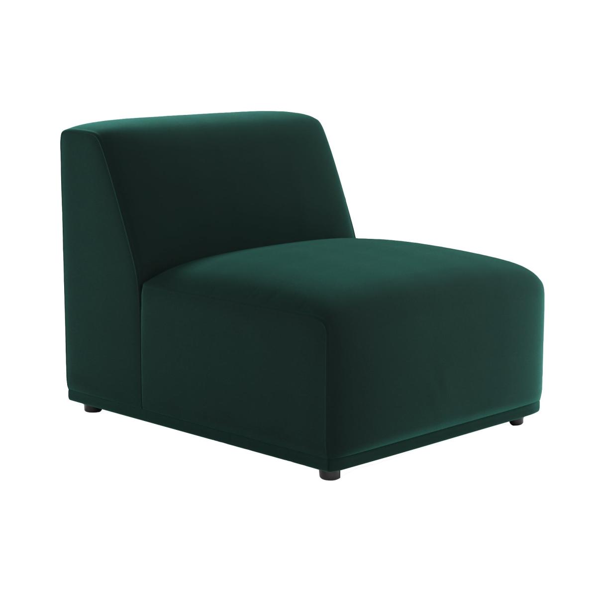 Modular Cruz Velvet Armless Seat Bottle (Green) – image 2