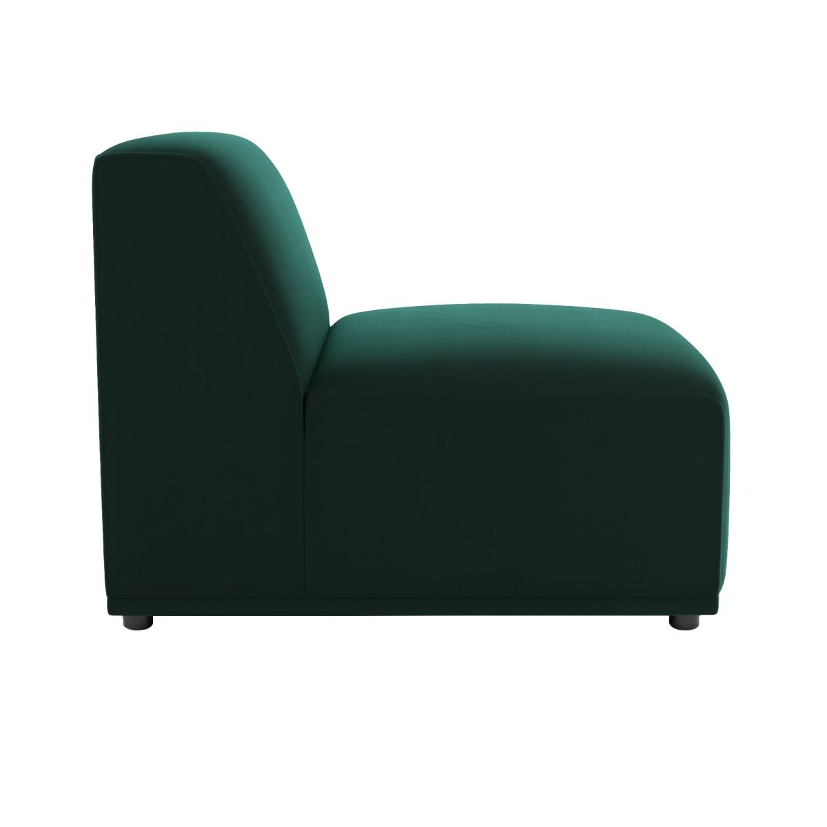 Modular Cruz Velvet Armless Seat Bottle (Green) – image 4