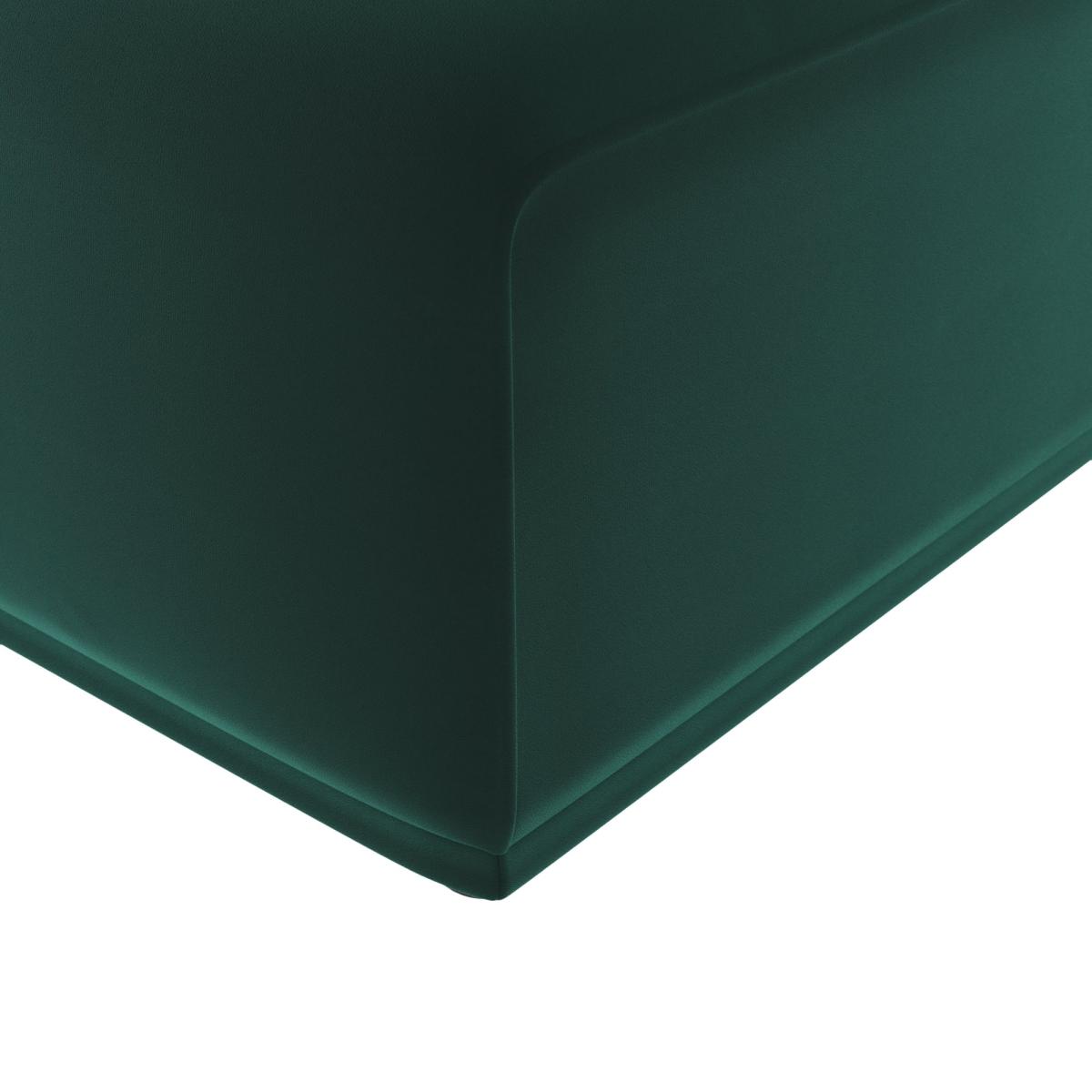 Modular Cruz Velvet Armless Seat Bottle (Green) – image 6