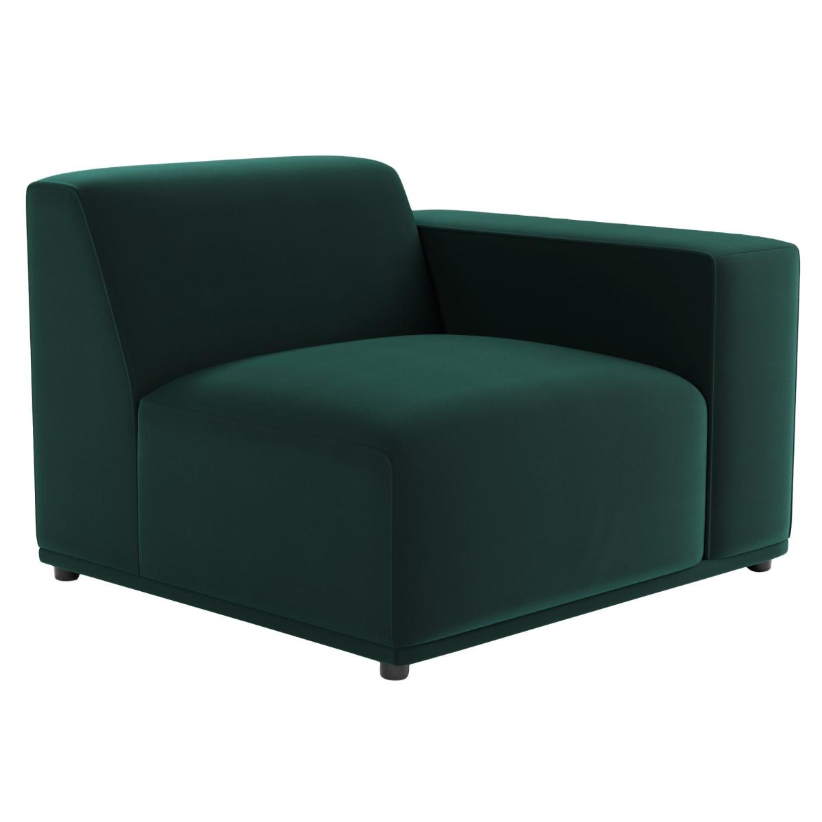 Modular Cruz Velvet Right Hand Seat Bottle (Green) – image 3