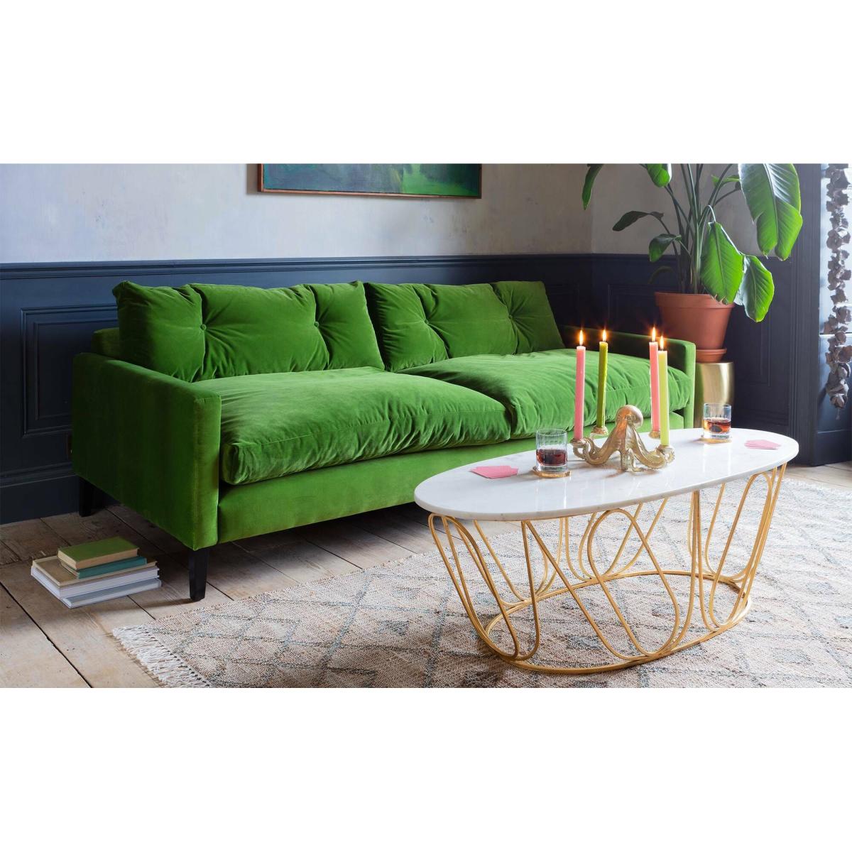 Kasper Armchair - Midnight Stain Guarded Velvet – image 2