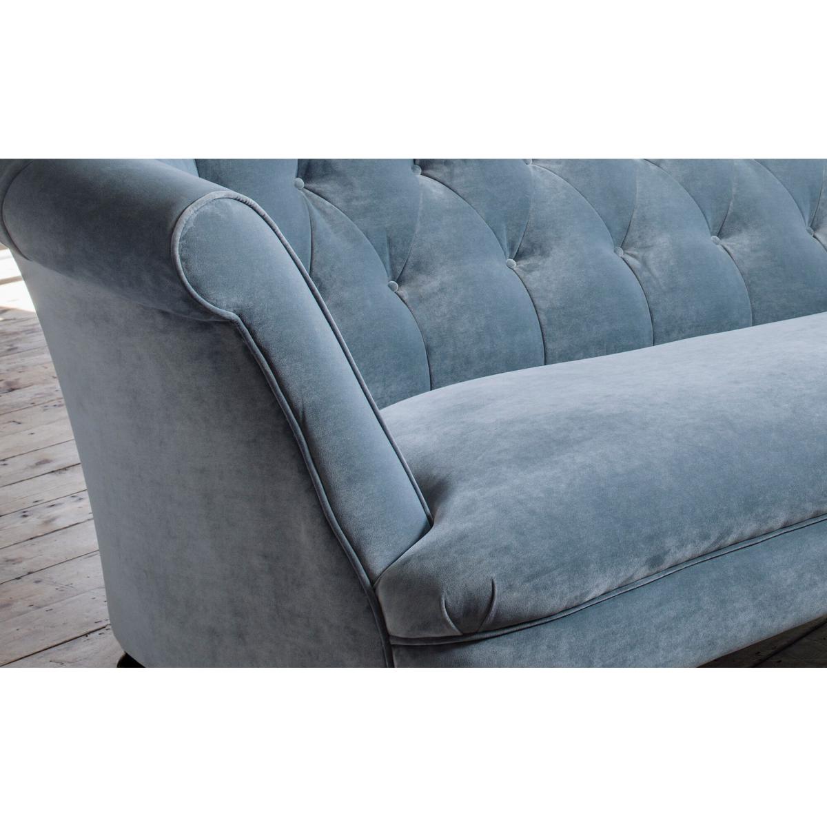 Diana Ottoman - Pacific Stain Guarded Velvet – image 5