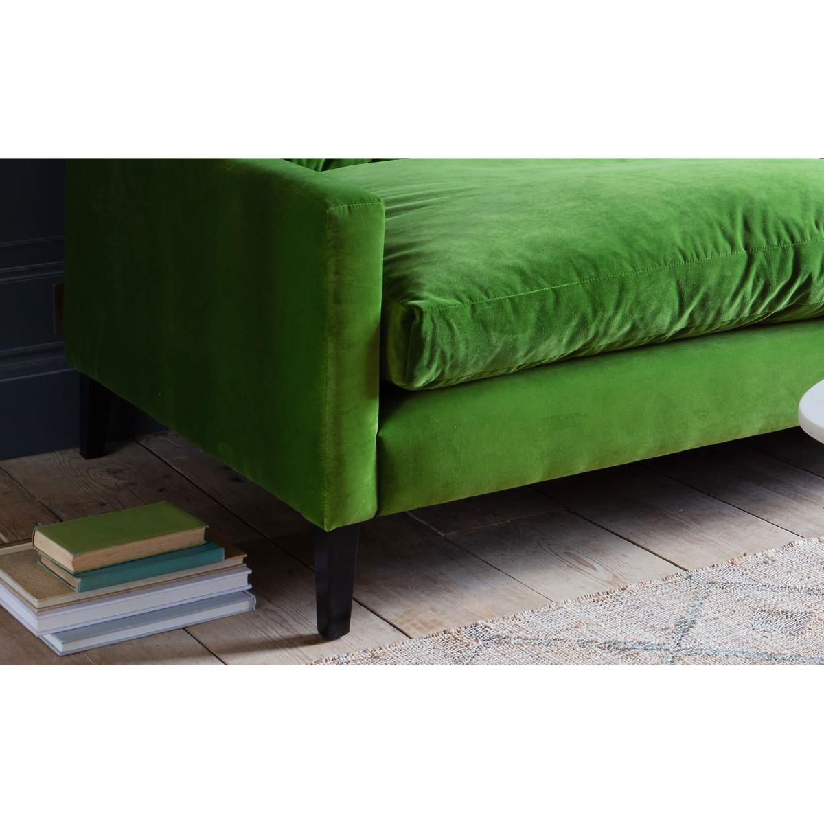 Kasper Armchair - Duck Egg Stain Guarded Velvet – image 5