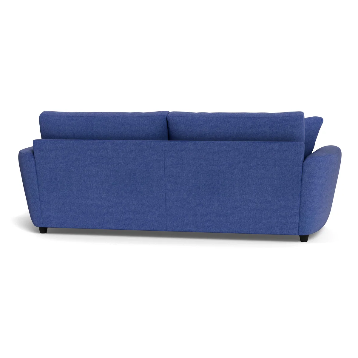 Heal's Snooze 5 Seater Sofa Brushed Cotton Cobalt Black Feet - Heal's UK Furniture – image 5