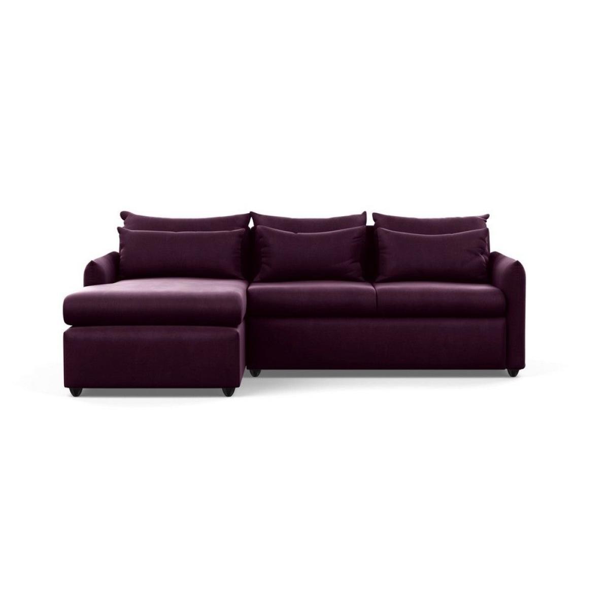 Heal's Pillow Medium LHF Corner Chaise Sofa Brushed Cotton Oat Natural Feet - Heal's UK Furniture – image 36