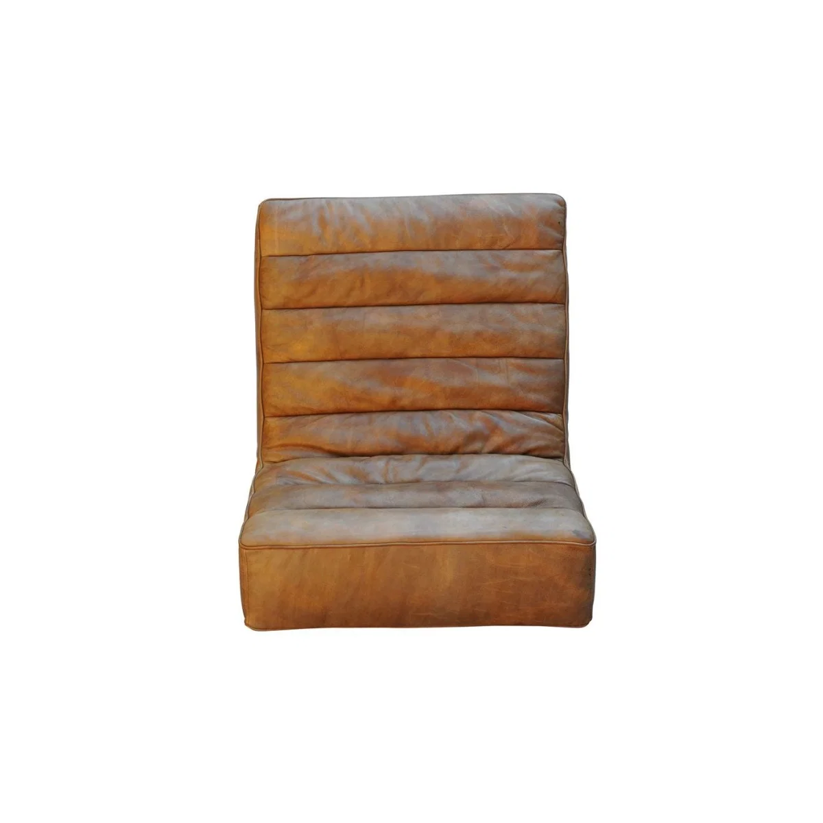 Timothy Oulton Shabby 1 Seater Sofa Savage Leather - Heal's UK Furniture – image 6