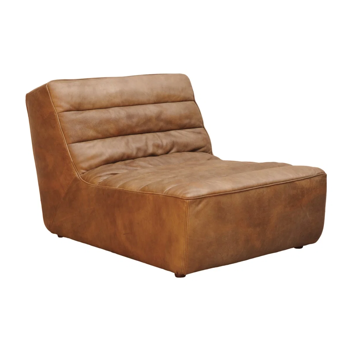 Timothy Oulton Shabby 1 Seater Sofa Savage Leather - Heal's UK Furniture – image 1