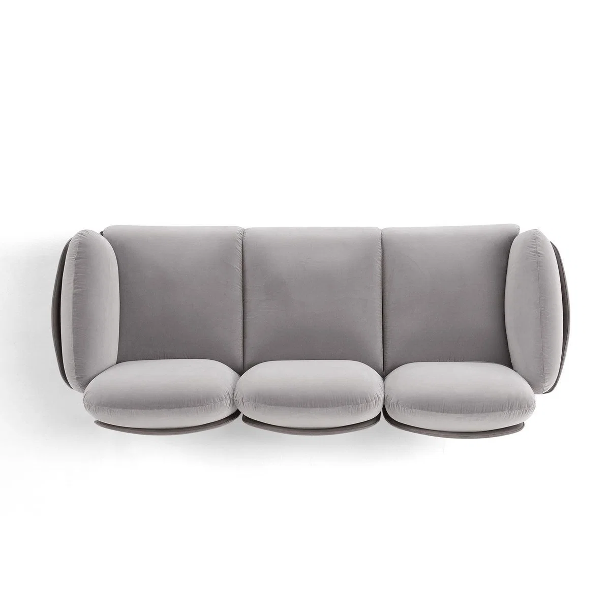 Amura Brooklyn Sofa Shell Leather Nubes 009 Cushions Fabric Ortisei 10 Base Canna Di Fucile - Heal's UK Furniture – image 10