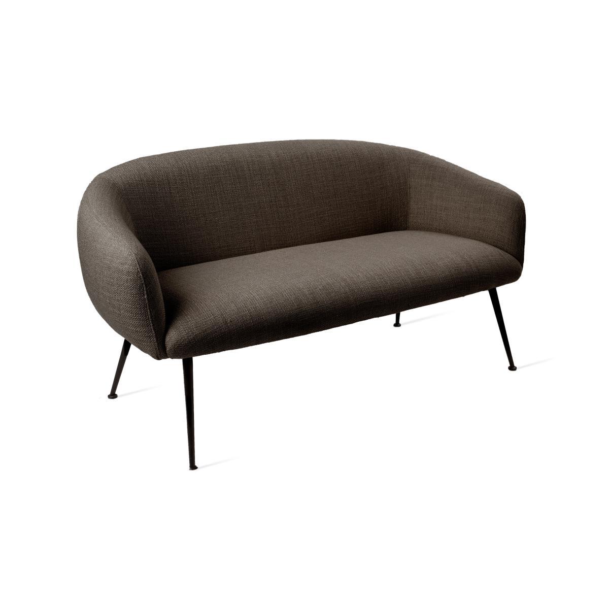 Buddy Straight sofa - / L 134 cm - Fabric by Pols Potten Grey – image 2