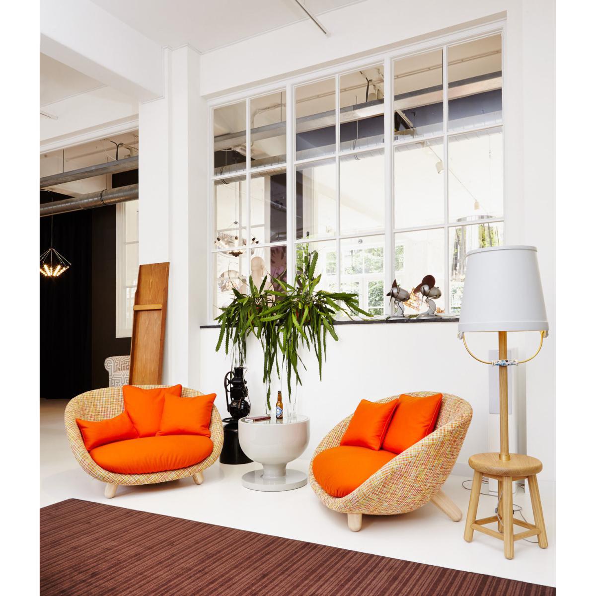 Love Straight sofa by Moooi Orange/Multicoloured – image 6