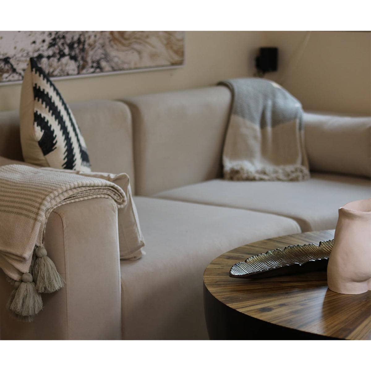 Olivia's Cara Modular Sofa Placido Latte / Sofa – image 7