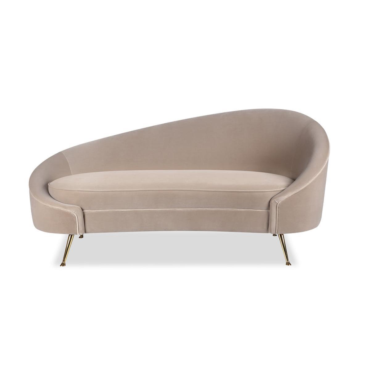 Liang & Eimil Aspen Sofa Gainsborough Mink Velvet – image 2