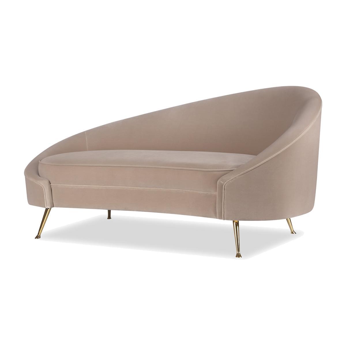 Liang & Eimil Aspen Sofa Gainsborough Mink Velvet – image 1