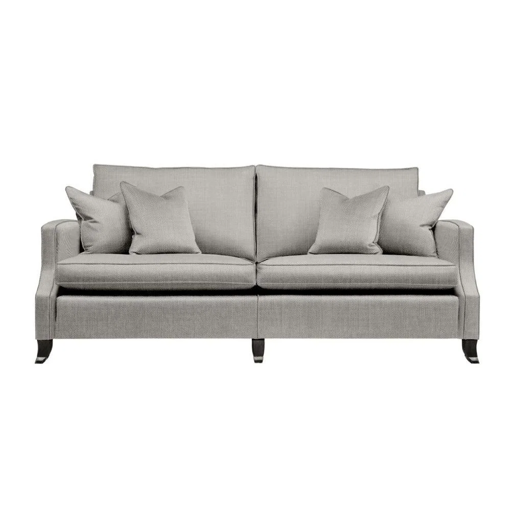 Duresta Amelia Lindale 2 Cushion Classic Back Grand Sofa / Powder – image 3