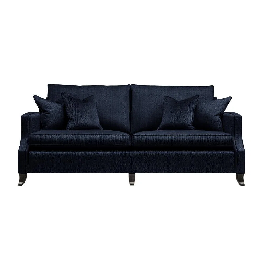 Duresta Amelia Lindale 2 Cushion Classic Back Grand Sofa / Powder – image 5