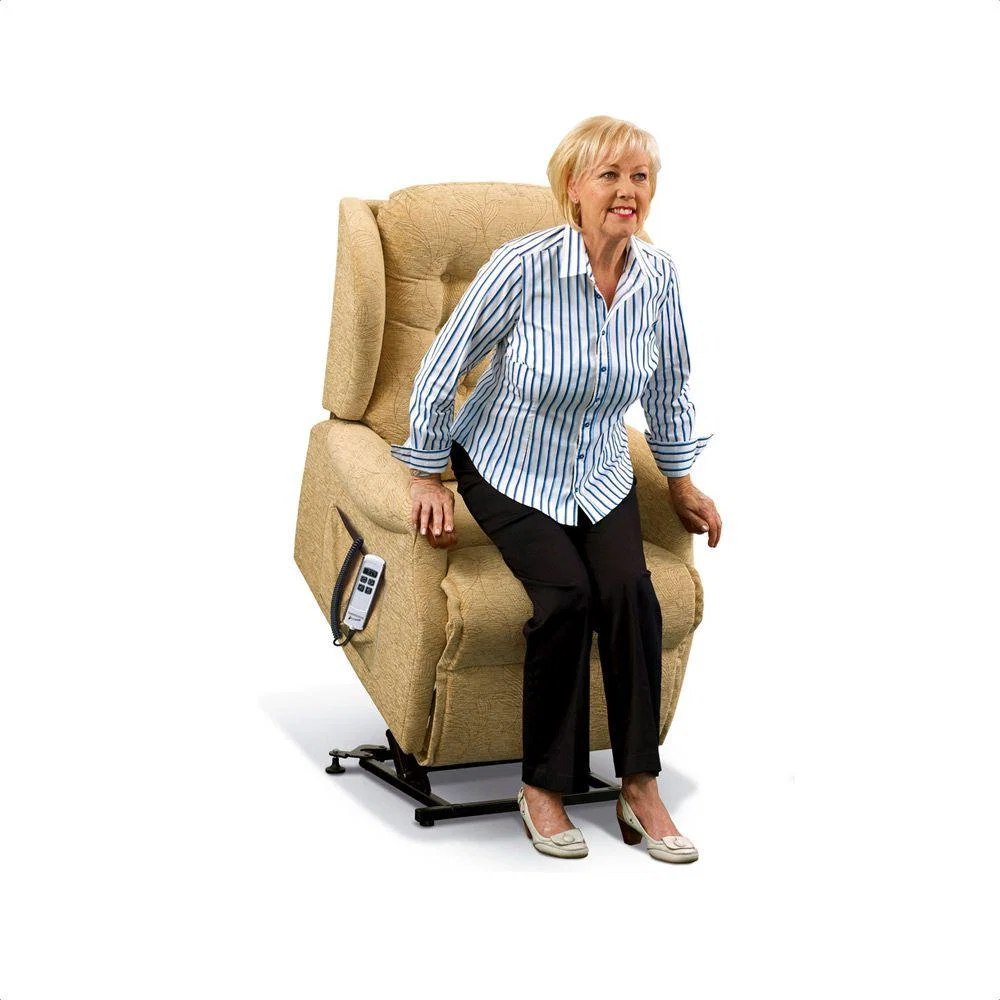 Sherborne Lynton Petite 1 Motor Knuckle Electric Lift Recliner – image 2