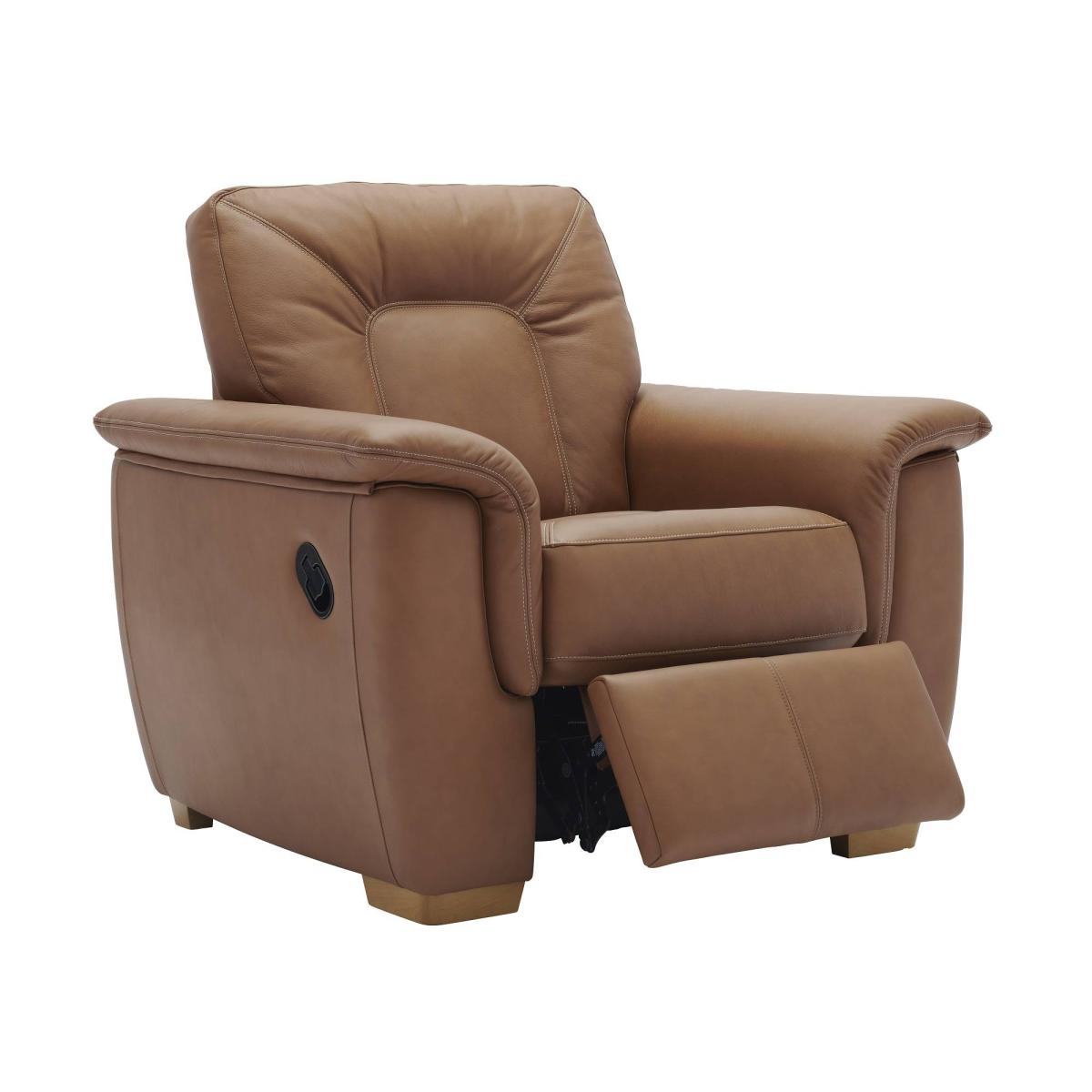 G Plan Elliot Leather Electric Recliner Chair with USB – image 4