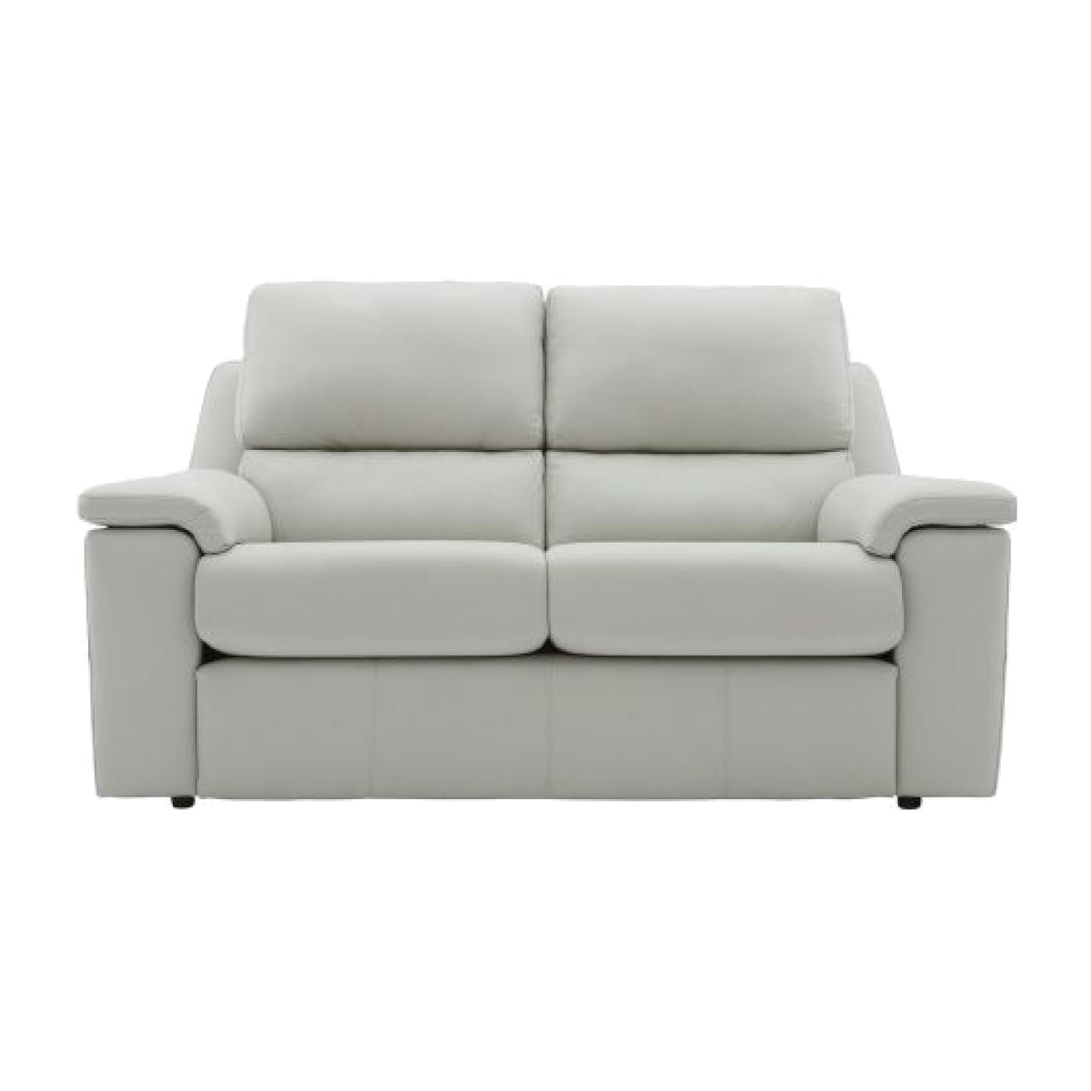 G Plan Taylor Leather Static Sofa – image 1