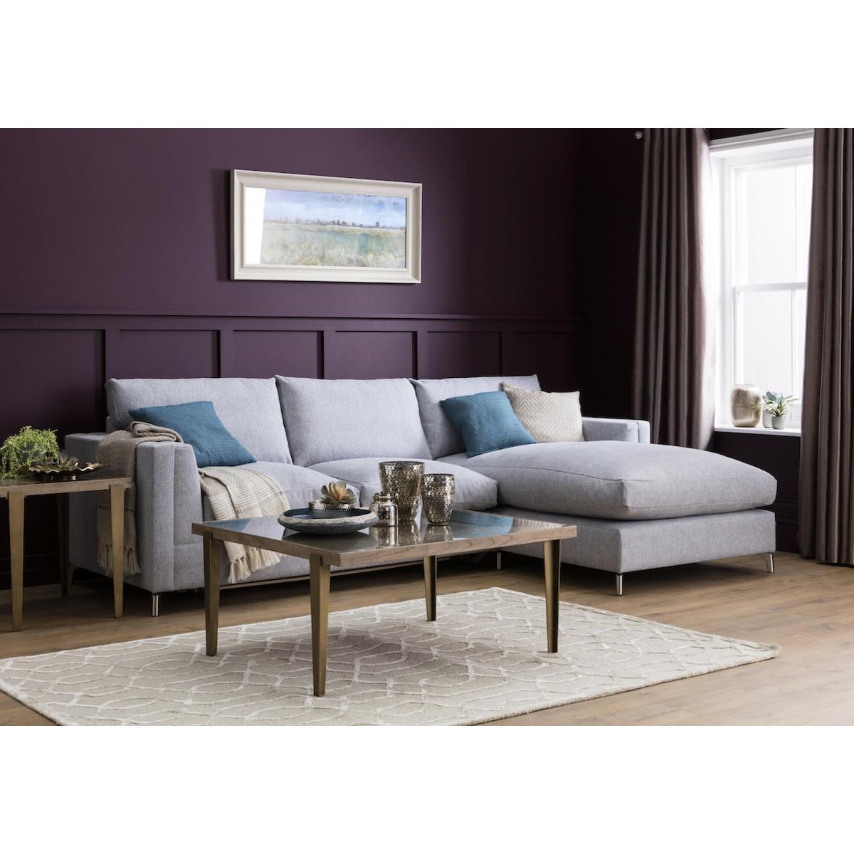 Chris Right Hand Chaise Sofa in Cloudy Grey – image 3