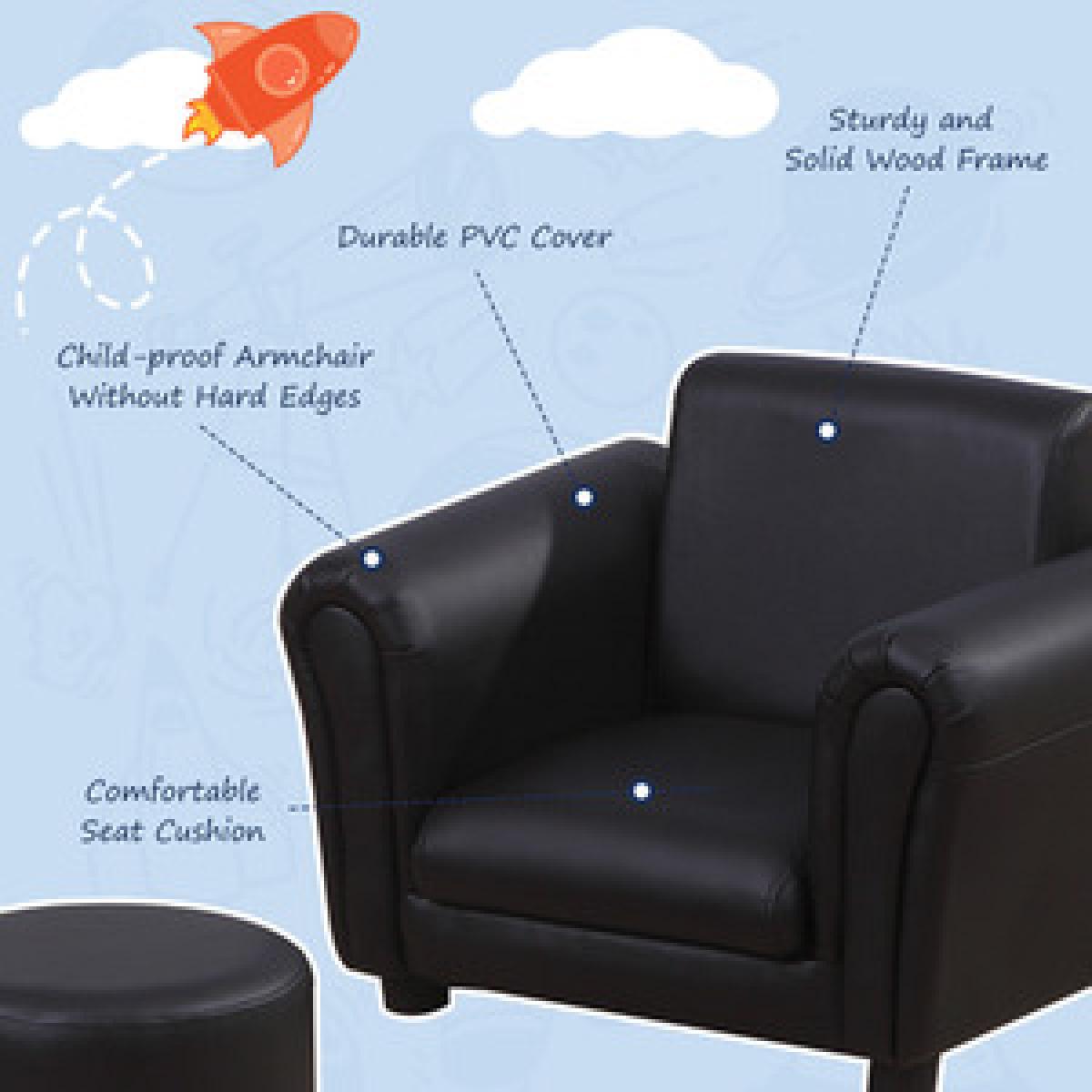 Children Kid Sofa Set - Pink – image 12