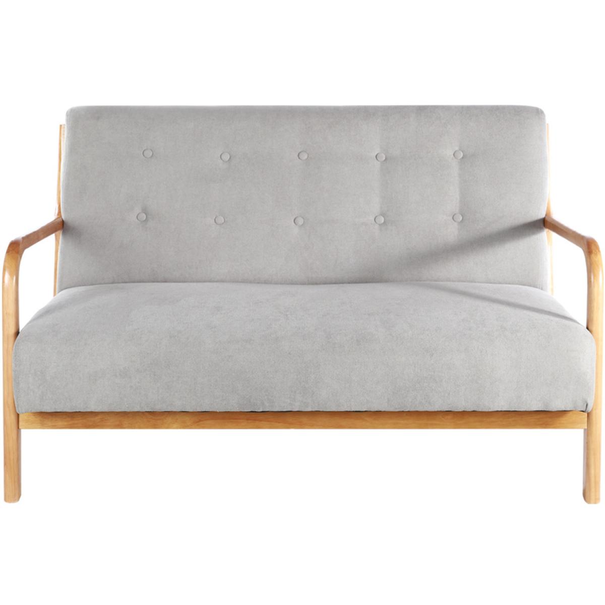 Minimalist Design Sofa - Light Brown / Armchair – image 2
