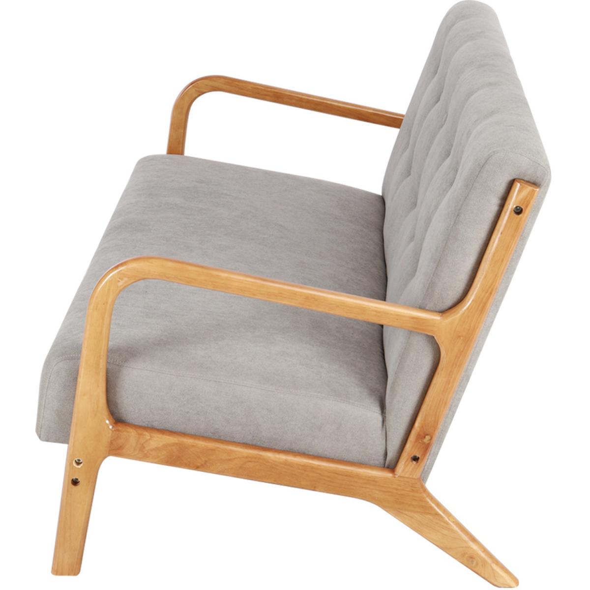 Minimalist Design Sofa - Light Brown / Armchair – image 3